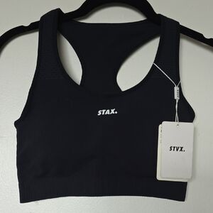 STAX Black Sports Bra